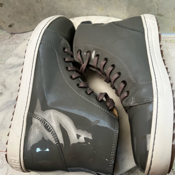 Birkenstock Women's patent Lace-Up Boots - Picture 2 of 7